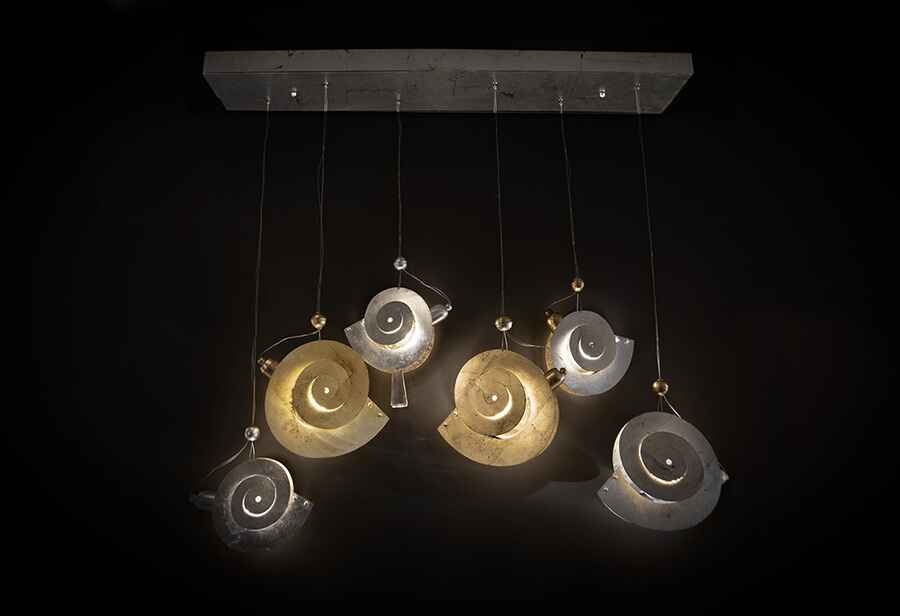 Life Spiral Barre 6 - Luminaire Plafonnier